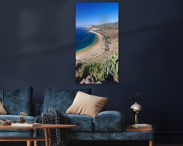 Strand Playa de las Teresitas, Tenerife, Canarische Eilanden, Spanje van Markus Lange