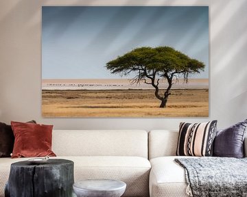 African plain by Adri Klaassen