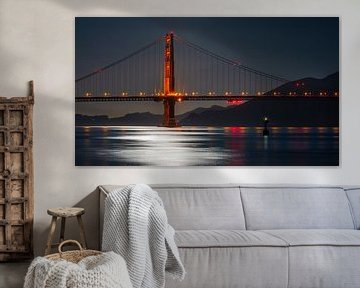 Le pont du Golden Gate sur Photo Wall Decoration