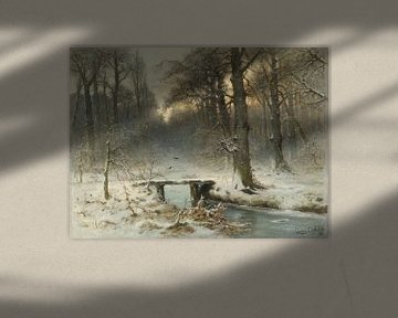 Ein Januarabend im Haager Wald, Louis Apol