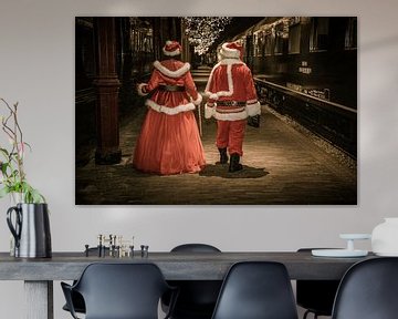 Herr Weihnachtsmann und Frau Weihnachtsmann von Danny van Kolck