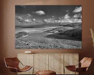 Black&white Landscape Normandy by Paul Delaet