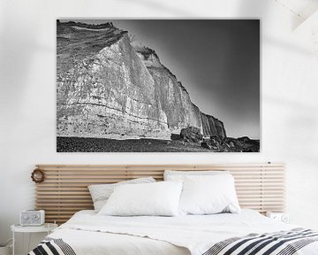 Black&white Landscape Normandie van Paul Delaet