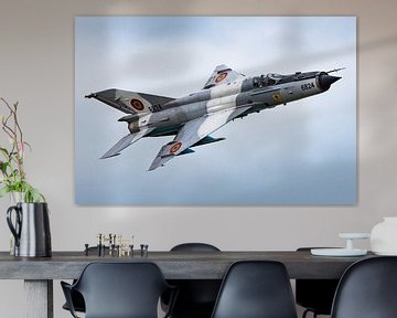 Roemeens MiG-21 jachtvliegtuig van KC Photography