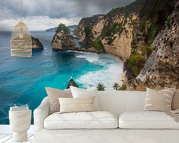 Diamond Beach op het eiland Nusa Penida van Ellis Peeters