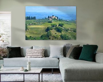 San Gimignano und Landschaft Toskana von My Footprints