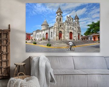 Guadeloupe kerk in Granada Nicaragua van My Footprints