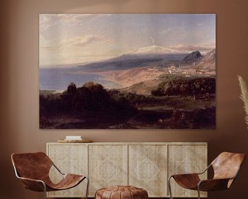Taormina en de Etna - Carl Rottmann