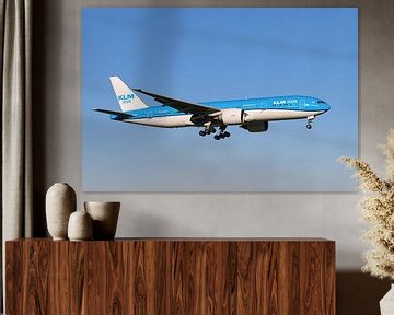 KLM PH BQN, Boeing 777-206, Nahanni Nationaal Park van Gert Hilbink