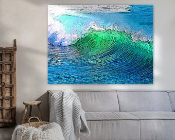 Welle   |   Wave Art von Dirk H. Wendt