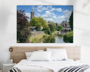 Roermond aan de Rur in Limburg, Nederland van Peter Eckert