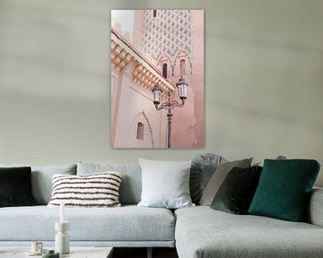 Roze Details Van De Kasbah Moskee In Hartje Marrakech | Reisfotografie van Henrike Schenk