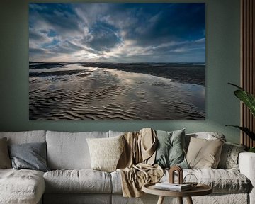 Morning on the Wadden Sea by Michel Knikker