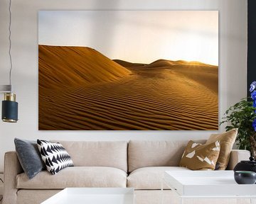 Sunrise in the desert by Jeroen Kleiberg