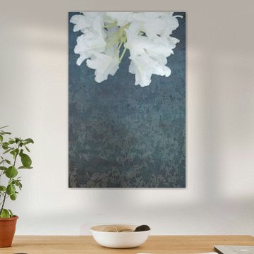 Ophelia #4 (The pond) (version with flower above)