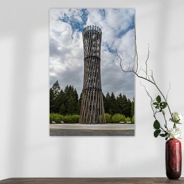 Der Lörmecke-Turm bei Warstein im Sauerland