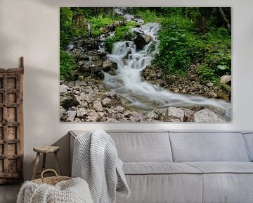 Chute d'eau dans les forêts d'Oosterijk sur Melissa Peltenburg