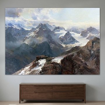 Sylvretta van de grote Maderer, EDWARD THEODORE COMPTON, 1910 van Atelier Liesjes