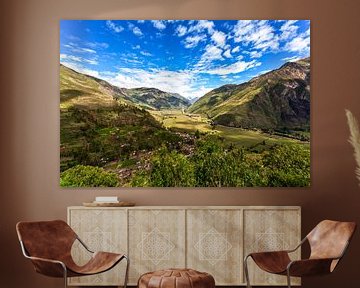 De Heilige Vallei (Valle Sagrado) in Peru, Zuid-Amerika van WorldWidePhotoWeb