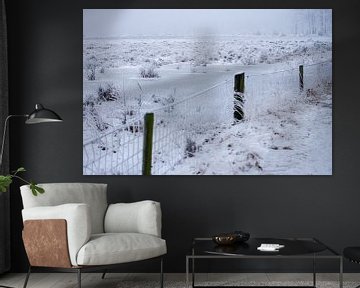 Heide im Winter von Karijn | Fine art Natuur en Reis Fotografie