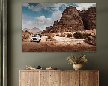 Wadi Rum, Jordanië van Melissa Peltenburg