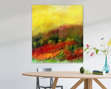 mysticism red - leuchtende Landschaft