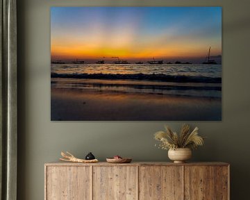 Sonnenuntergang Sansibar von Gerwin Hoogsteen