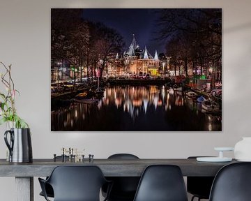Waag building Amsterdam by Dennis Donders