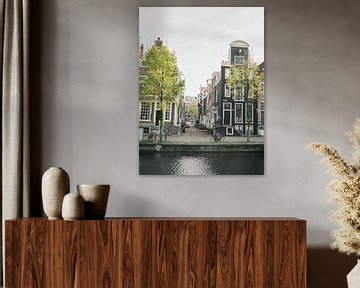 Prinsengracht Amsterdam, analoog van Michelle Wever