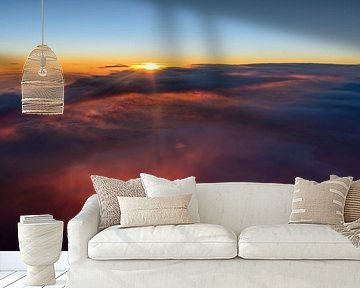 Glühende Wolken von Denis Feiner