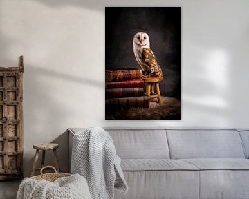 Barn owl by MvdVfotografie