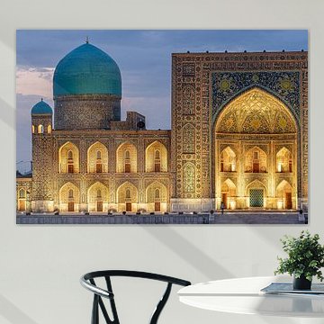 Registan Samarkand von Jeroen Kleiberg