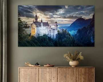 Schloss Neuschwanstein, Hohenschwangau von Dennis Donders