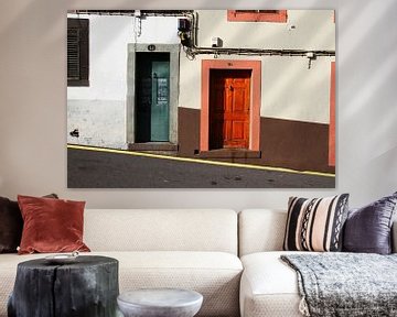 gekleurde deuren, Madeira van Oscuro design