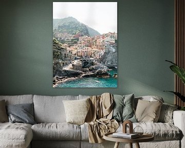 Manarola, Cinque Terre in Italië van Michelle Wever