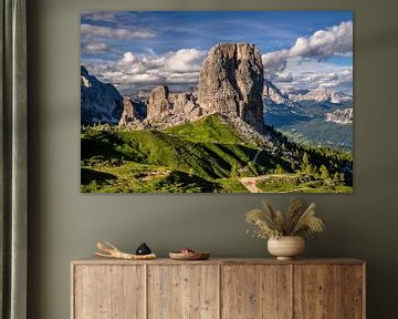 Cinque Torri in the Dolomites by Achim Thomae