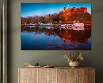 Giebichenstein Castle in Halle-Saale by Martin Wasilewski