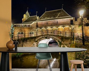 Gracht bij de Koppelpoort van Mark Bolijn