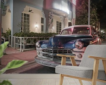 Miami Beach - Oldtimer in de Art Deco wijk
