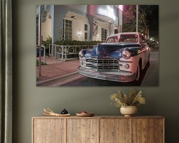 Miami Beach - Oldtimer in de Art Deco wijk van t.ART