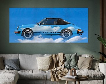 Porsche 911 3.2 Carrera Cabrio in de wolken van aRi F. Huber