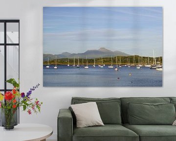 Hafen bei Dunstaffnage Castle, Schottland, Vereinigtes Königreich