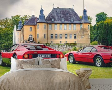 Ferrari 512 BB of Berlinetta Boxer Italian 1970s en Ferrari 308 GTB 1980s Italiaanse sportwagens ten van Sjoerd van der Wal Fotografie