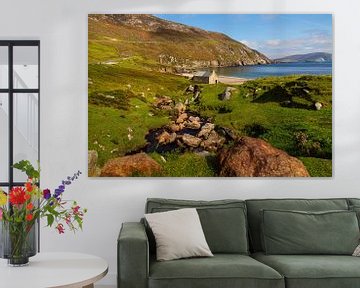 Ierland - Mayo - Keem Bay van Meleah Fotografie