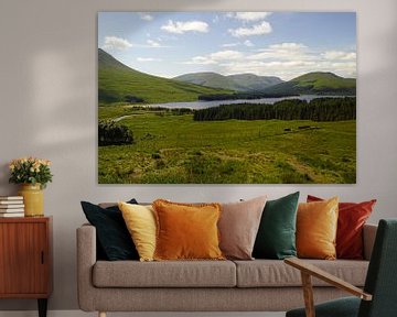 Landscape in Glen Coe in Scotland. by Babetts Bildergalerie