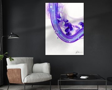 Abstract purple / Collection "Mother" (partie 1) sur Ichi rosine