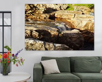 kleine waterval in Glen Etive in Schotland van Babetts Bildergalerie