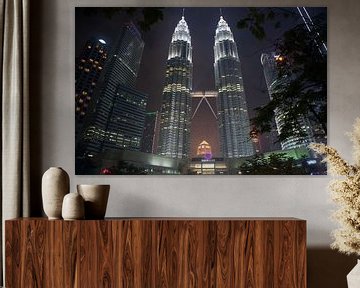 Kuala Lumpur - Petronas Towers von t.ART