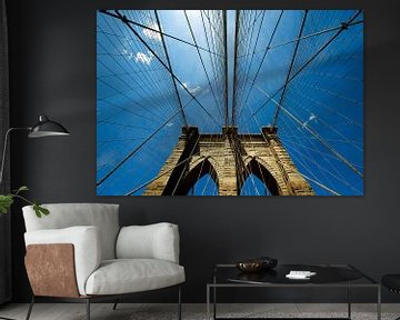 New York Brooklyn Bridge van René Schotanus