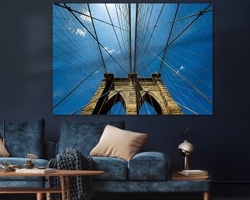 New York Brooklyn Bridge van René Schotanus
